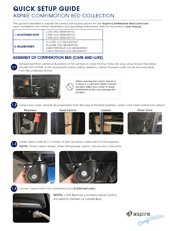 Aspire ComfiMotion Collection Installation Guide