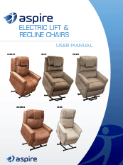 Aspire Lift Recline Chairs User Manual